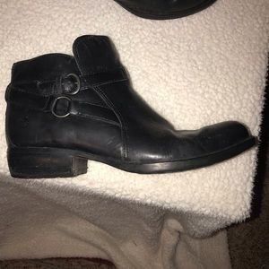 Born Ankle Black Boots